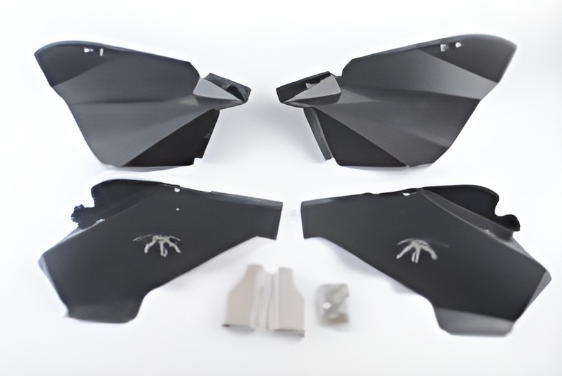 ფრთის შიდა დამცავი WRANGLER 2007-2017 ალუმინის წინა, განათების გარეშე  (POISON SPYDER)